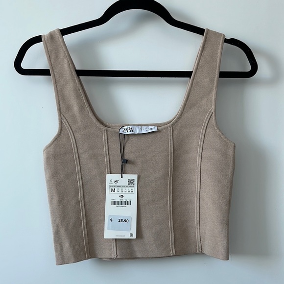 Zara Tops - NWT Thick Zara Top